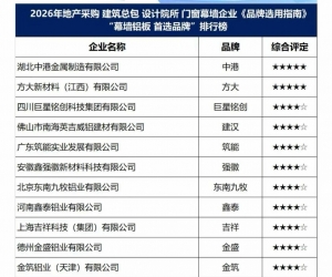 《建筑幕墙铝板选用指南》